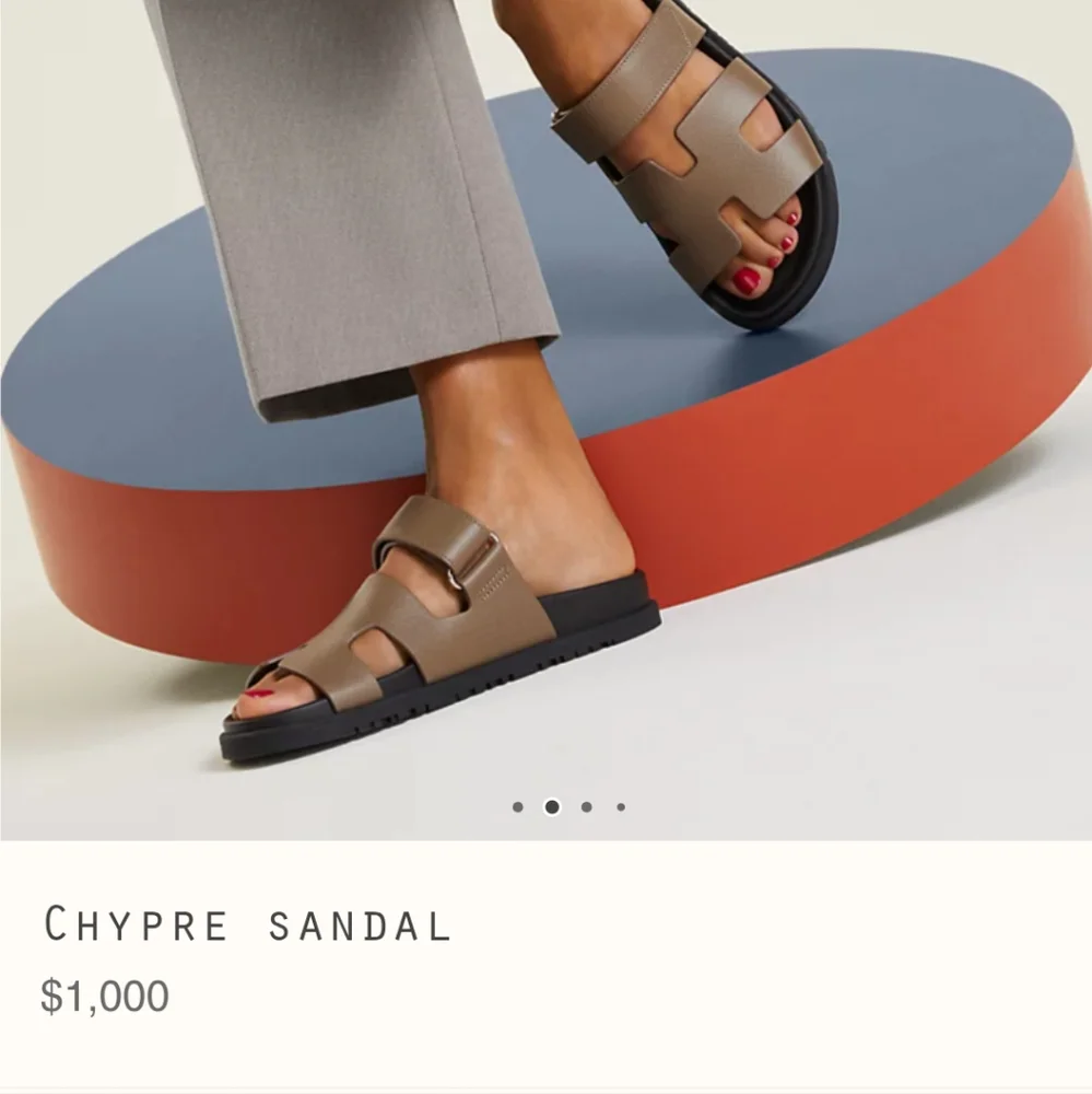 Hermes Chypre Sandals EU 39 - Picture 1 of 14